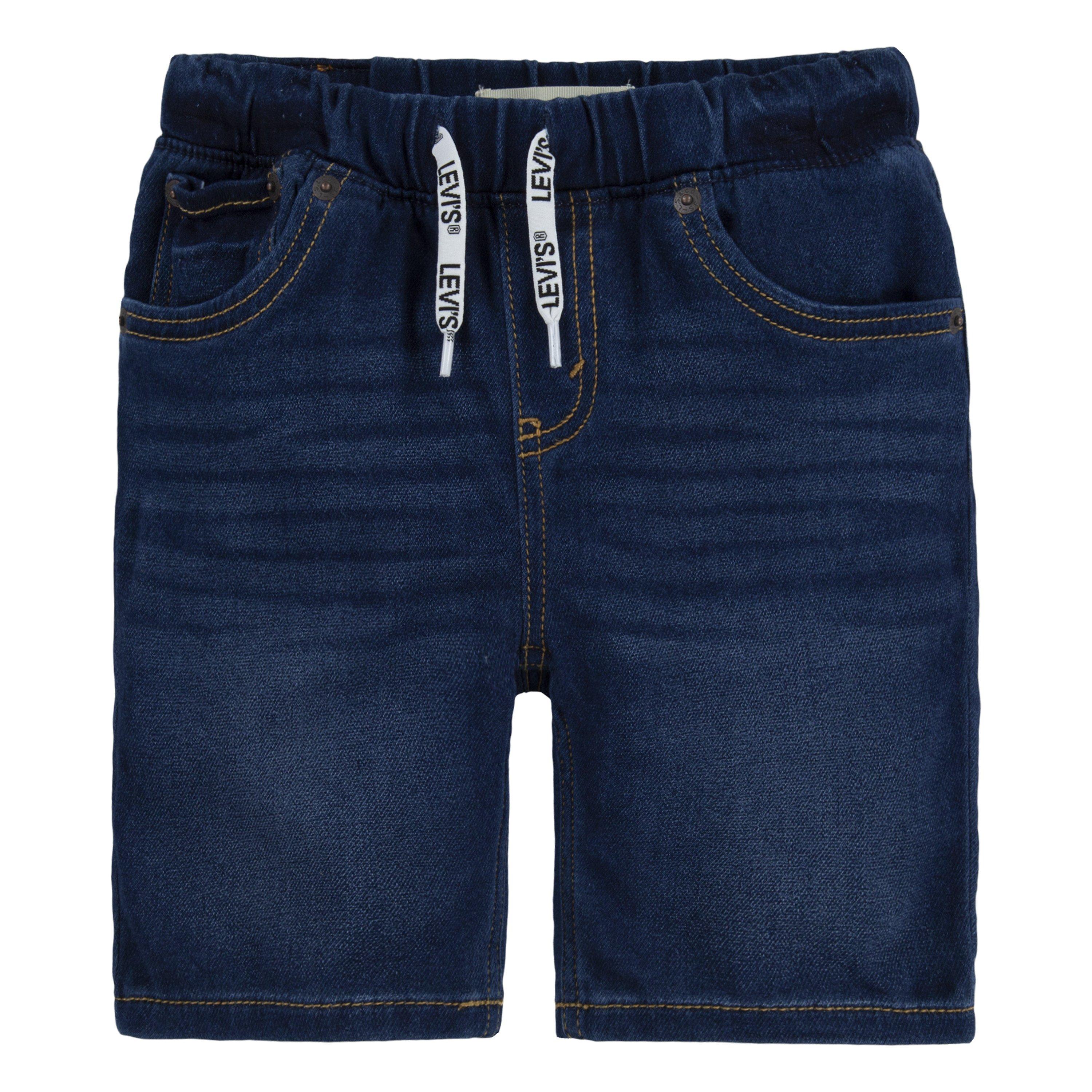 Levi's Little Boys' Skinny Dobby Shorts - Dk Blue - DK BLUE
